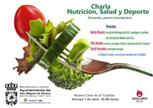 alimentación salud deporte Concísate Félix Morales San Miguel Abona Benito Maceira