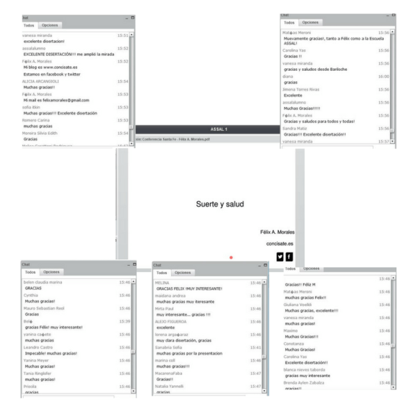 comentarios alumnado conferencia Félix A. Morales marketing alimentos Concísate