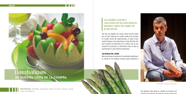 Félix A. Morales Concísate artículo consumo salud alimentación revista En Forma